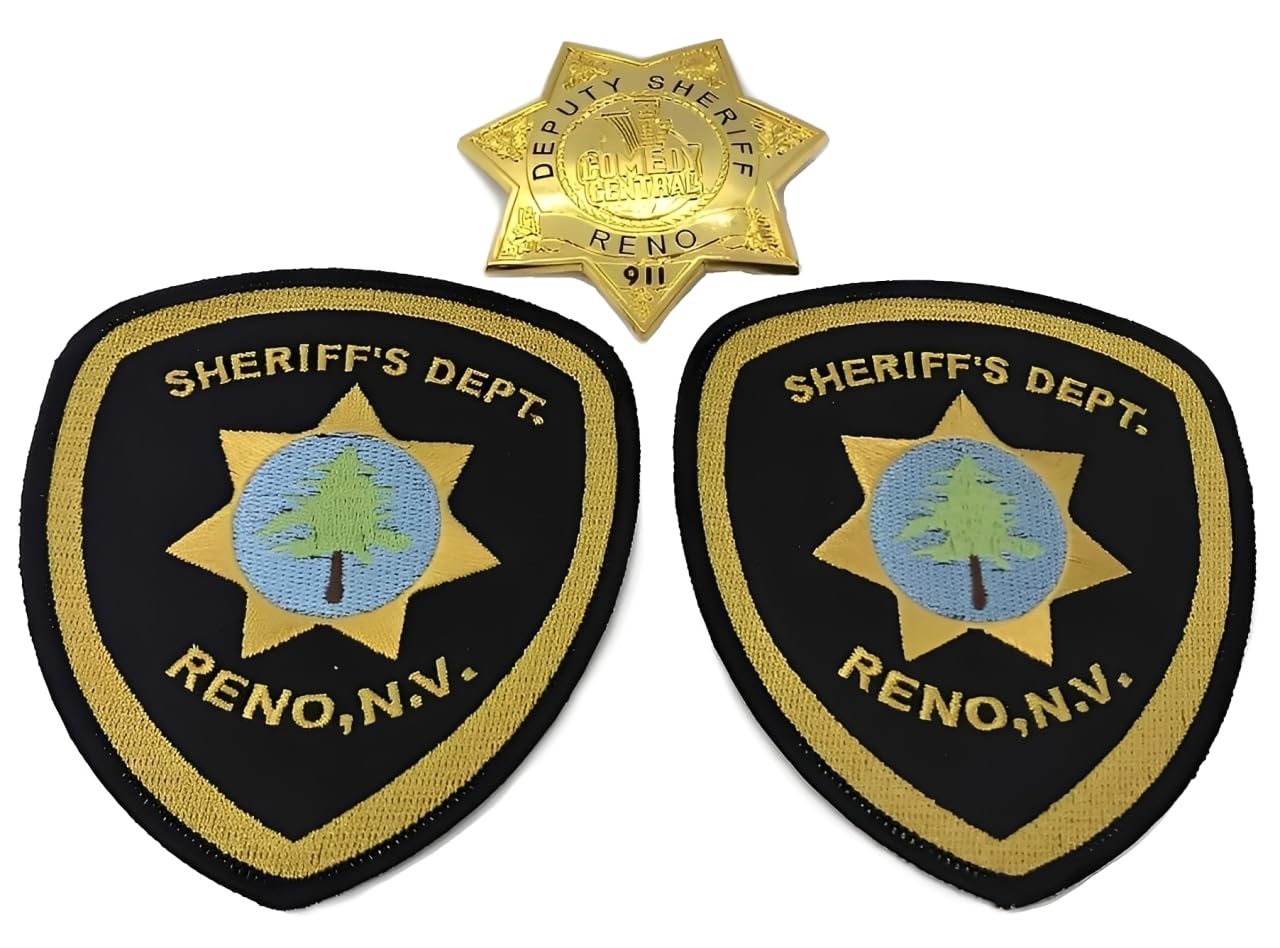 Amazon.com: 911 Deputy Sheriff Star Badge + Dept Shoulder Patch 2